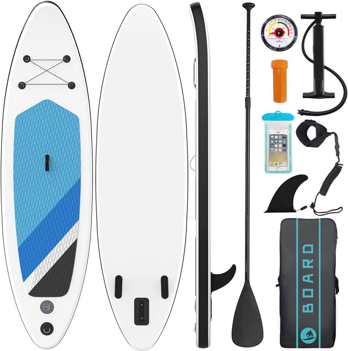 Opblaasbaar Multifunctioneel SUP Board en Hoge Stabiliteit