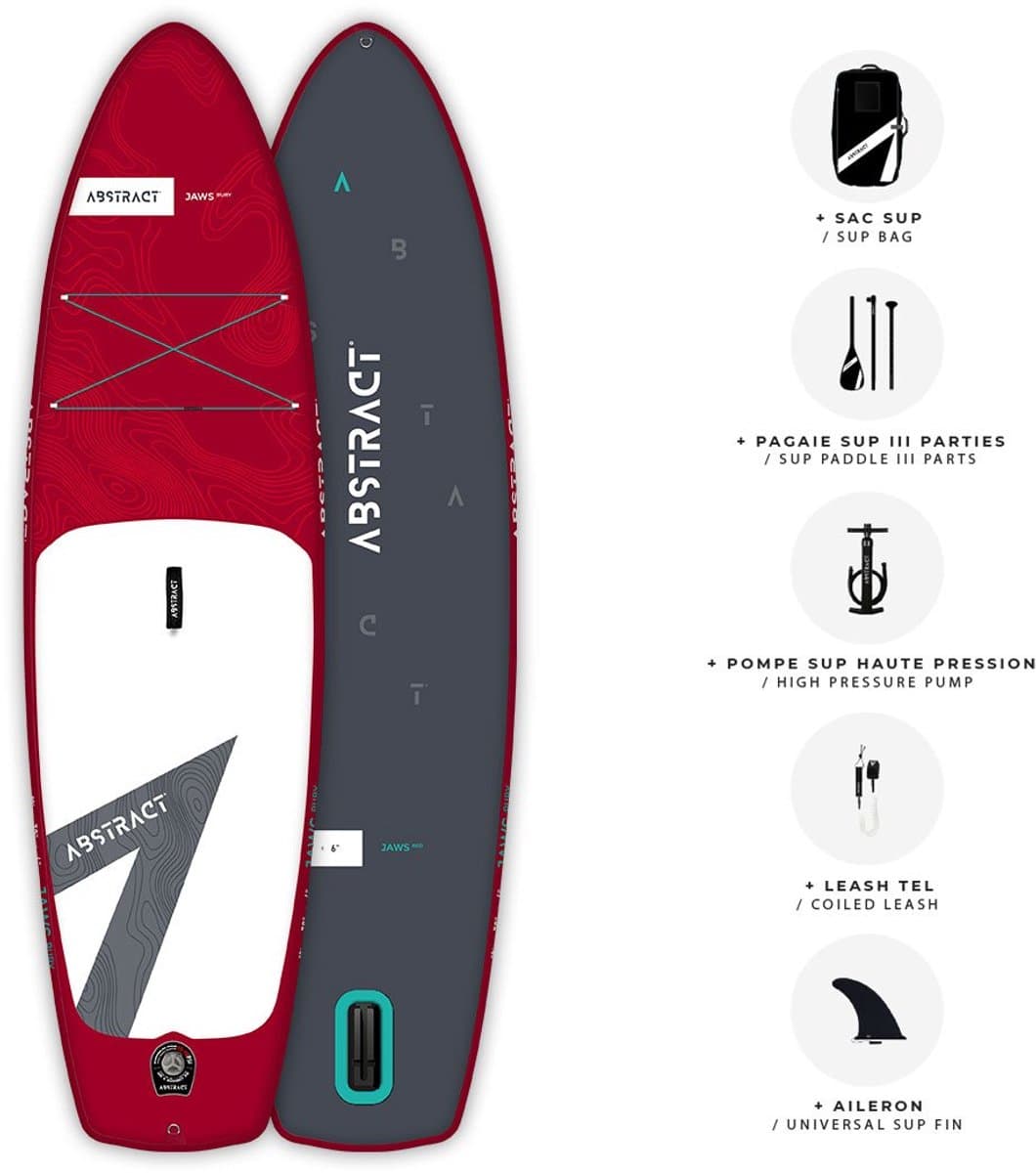 Jaws SUP set 10 voet allround, max 135 kg
