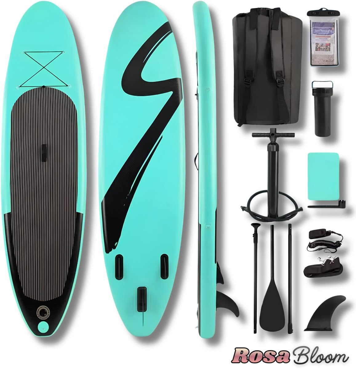 RosaBloom sup boards,5 cm Groen, 305×77 cm