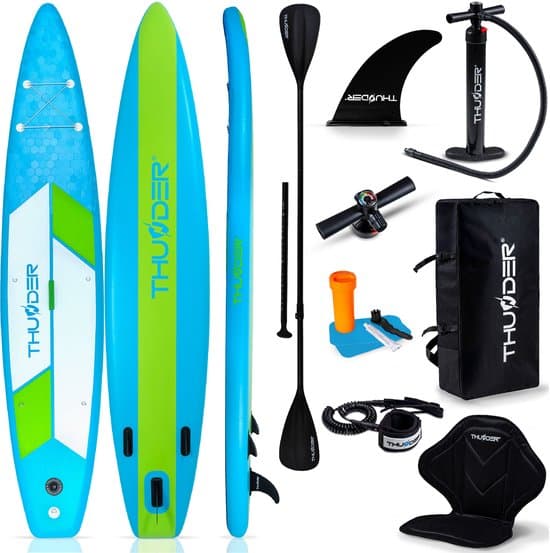 THUNDER® ITTO SUP Board - Opblaasbaar - 380 cm - Complete Set