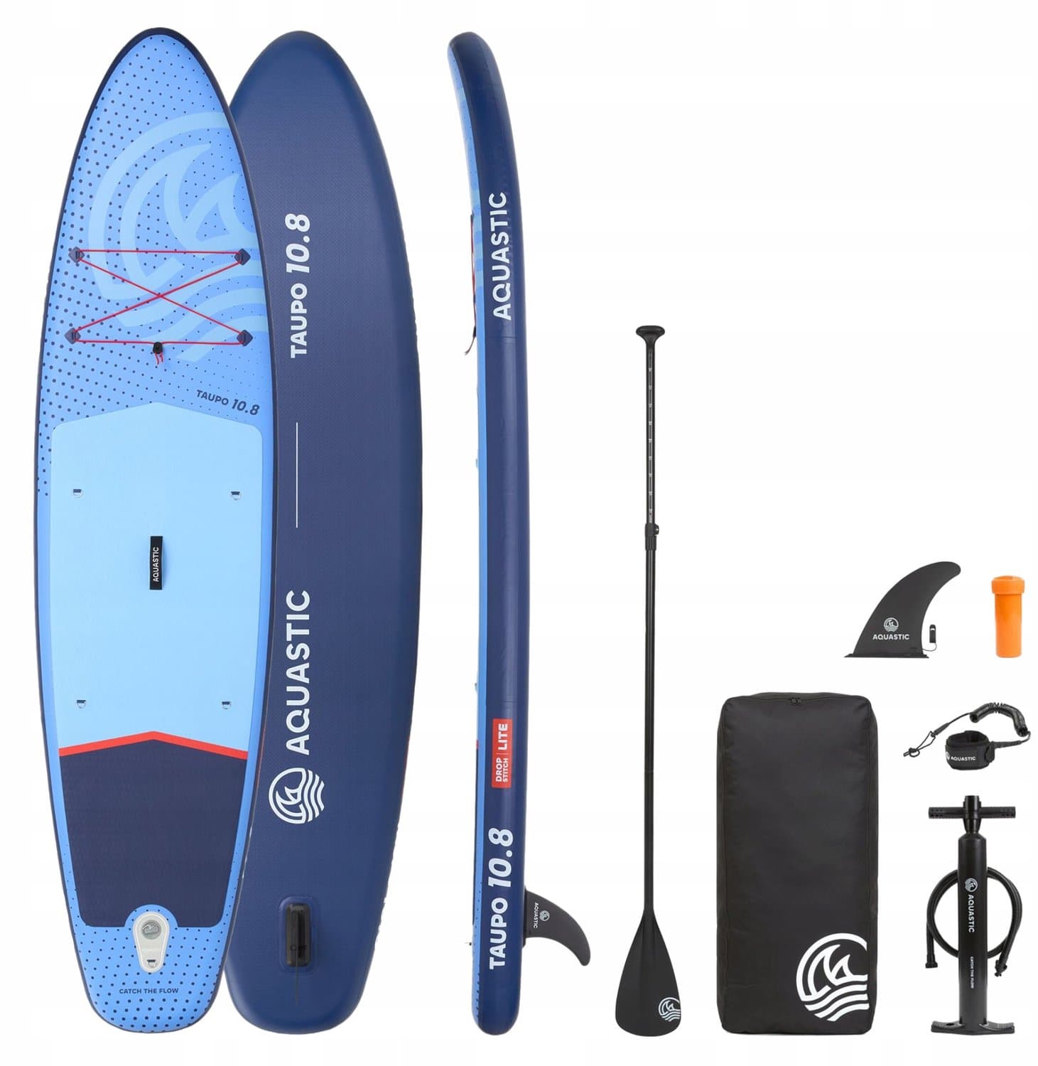 Aquastic Taupo 10'8" Allround SUP Set, 10.7'