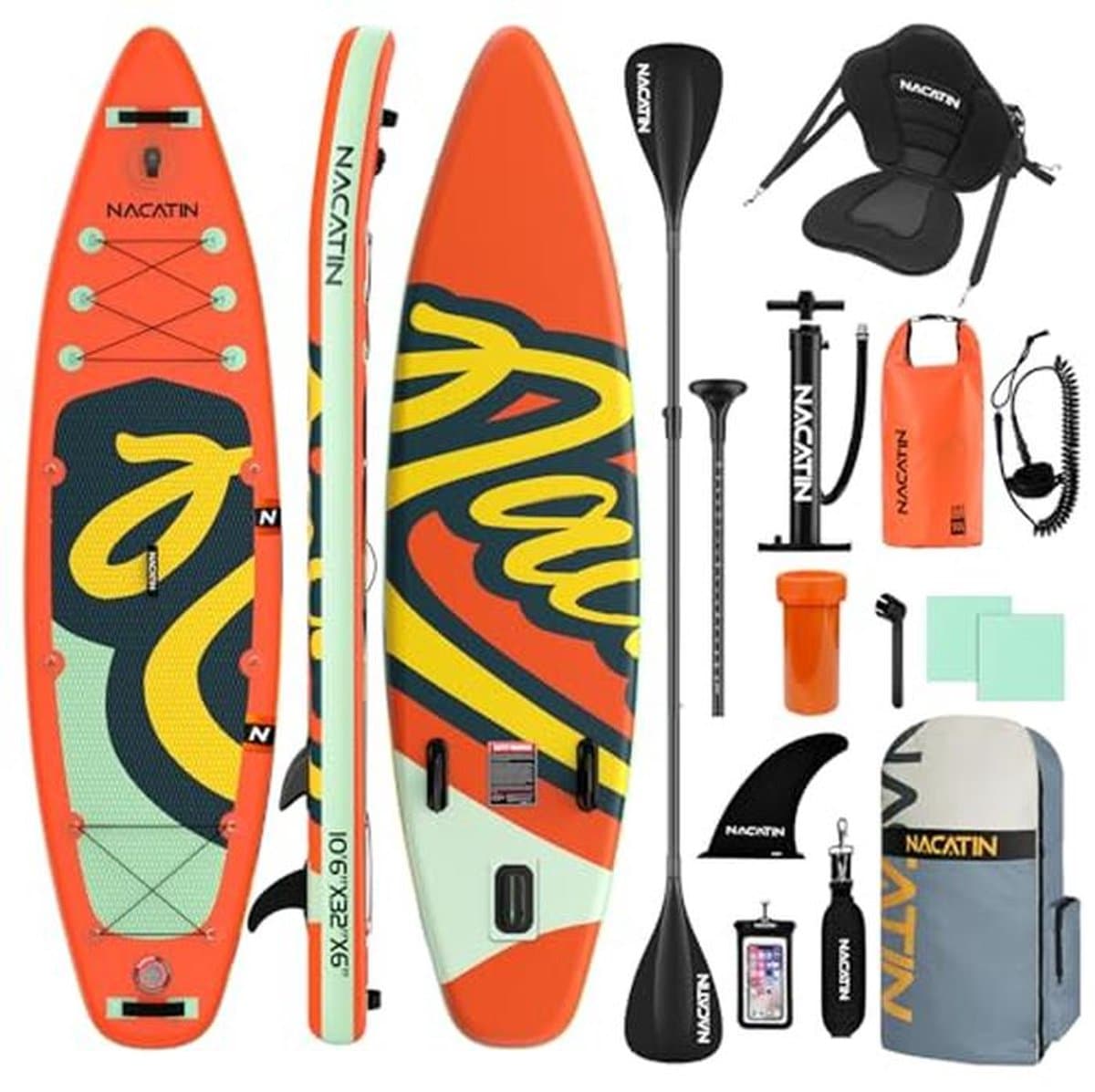 Opblaasbaar SUP board voor stand up paddling