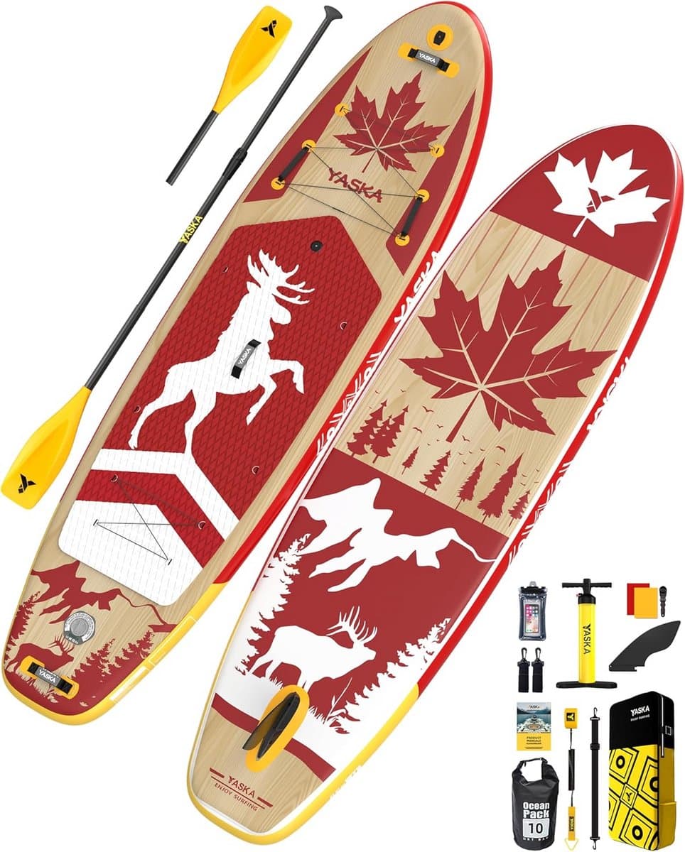 Opblaasbaar SUP Extra Breed & Stabiel Stand Up voor Volwassenen
