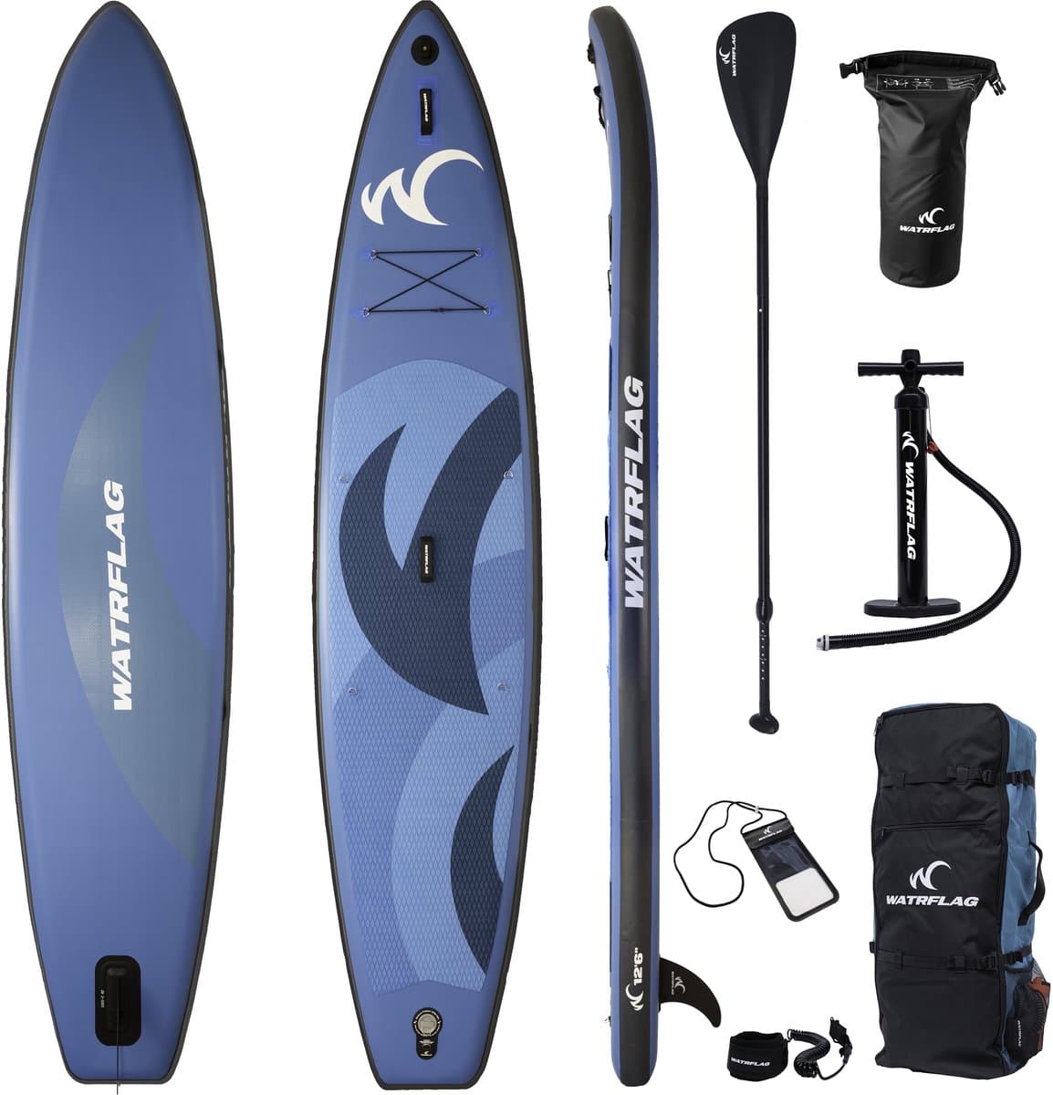 Watrflag Arrow Premium kwaliteit SUP 12'6, 380×81 cm