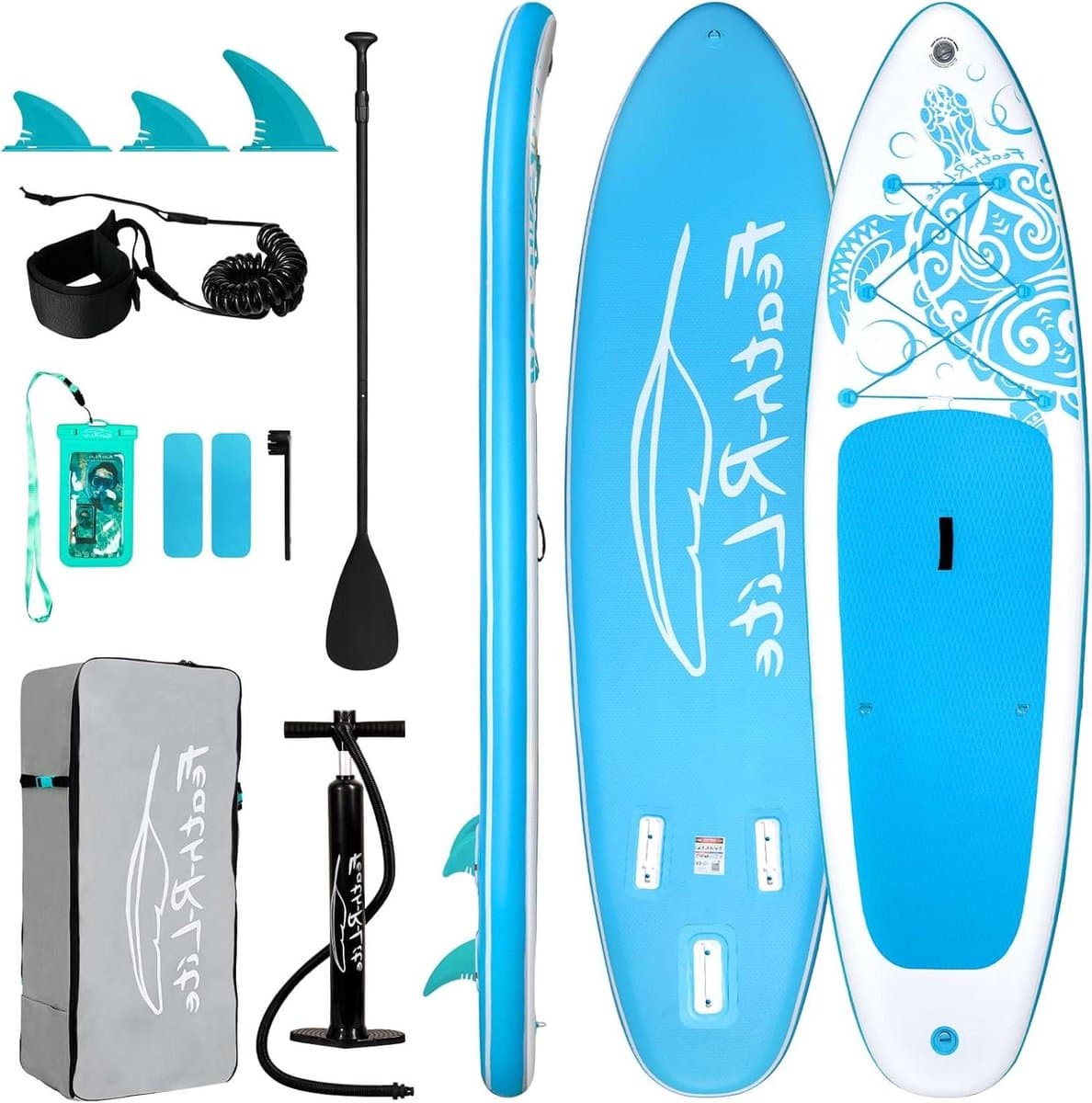 Opblaasbaar Surfplank SUP Watersport Avontuur Tweelaagse Constructie