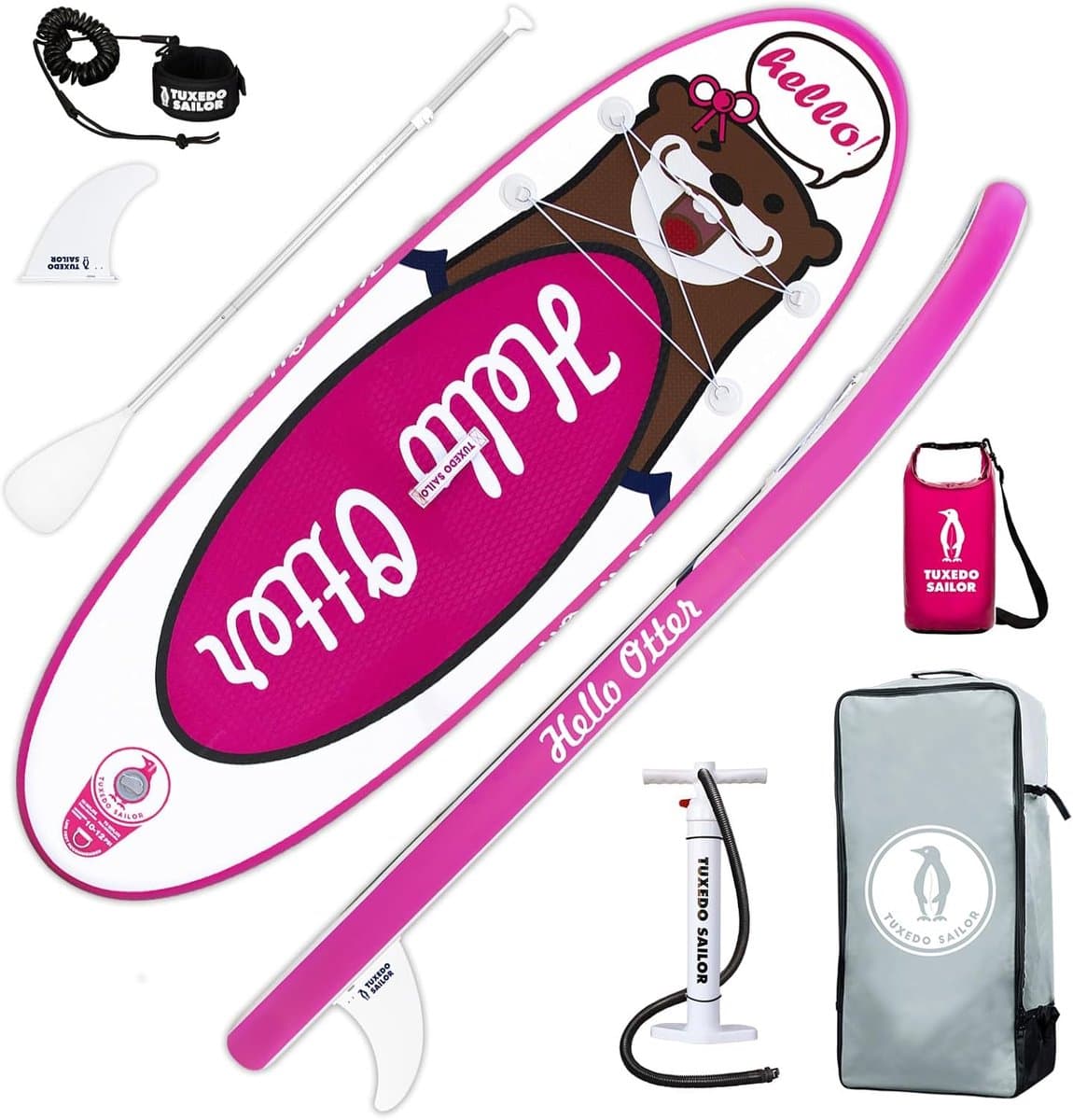 Opblaasbaar SUP Board Voor Surfen, Yoga, Reizen & Vissen