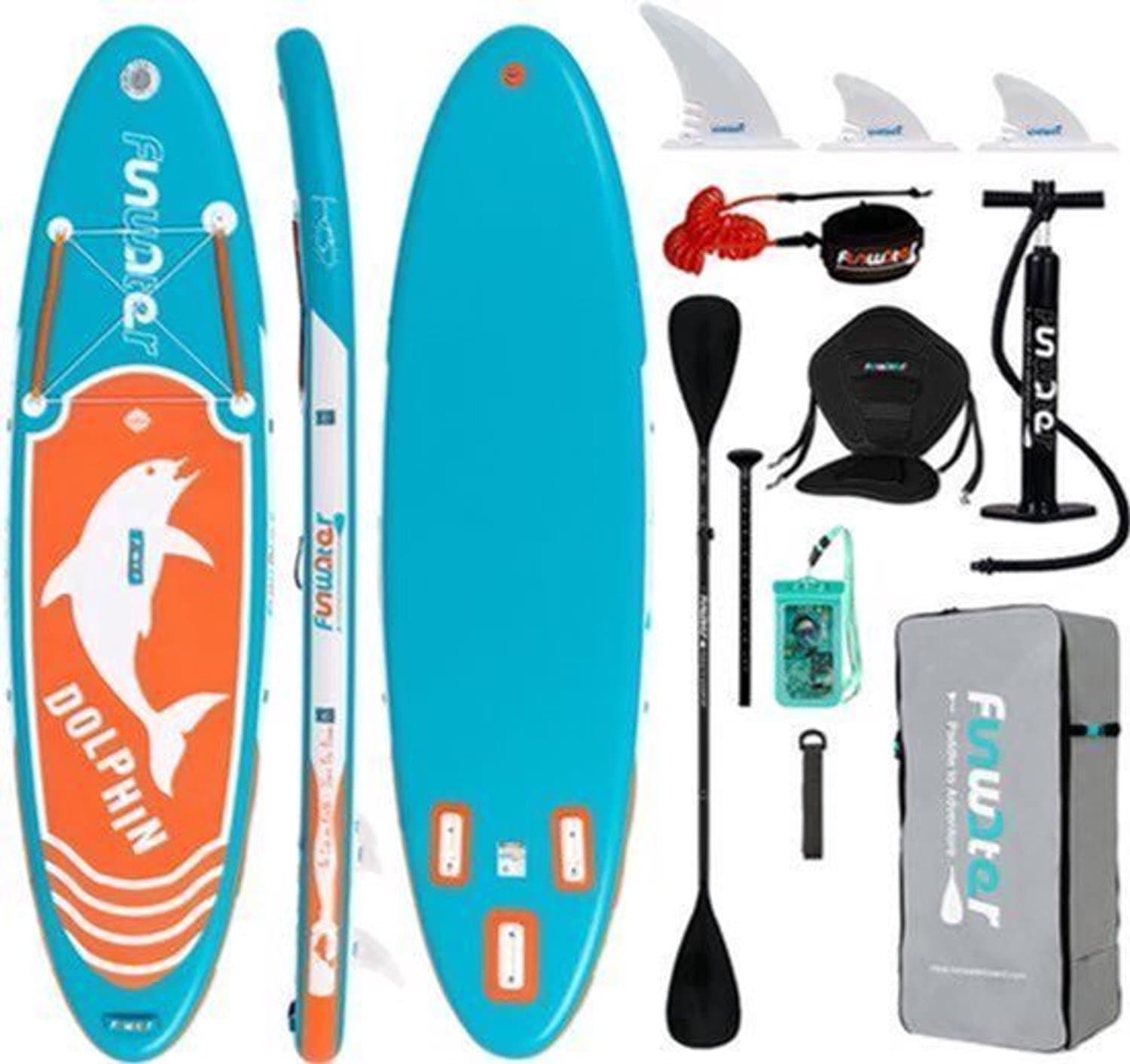 SUP Blauw 11 Voet PVC