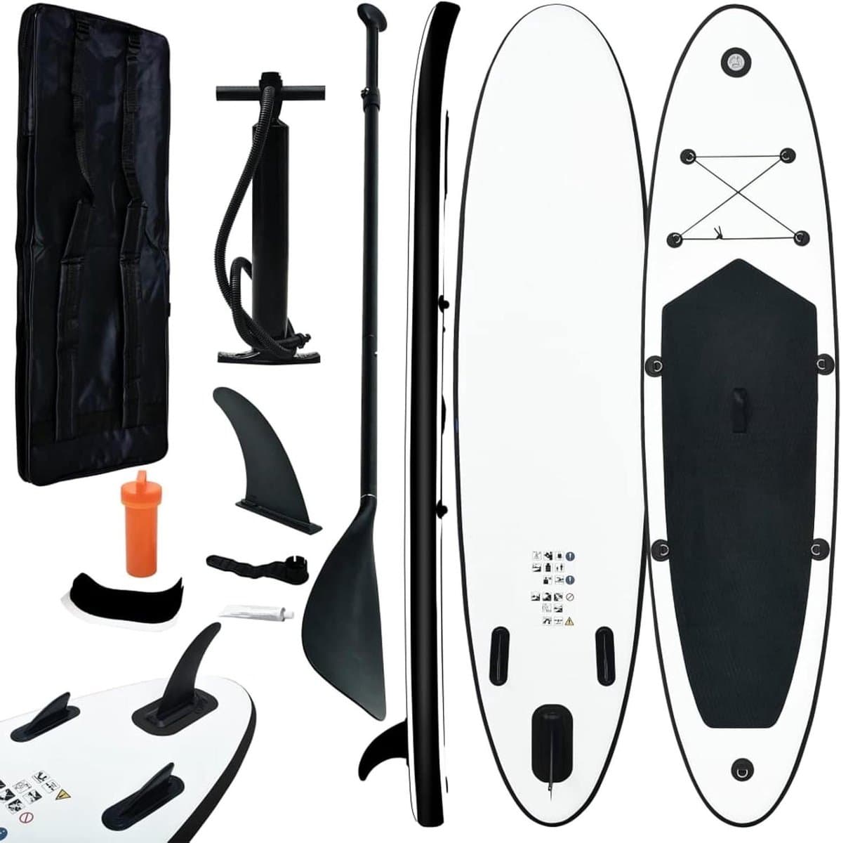 Opblaasbaar SUP board Surfplank Kit, 87×48 cm