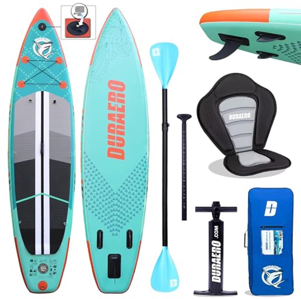 Opblaasbaar Stand Up Set, Draagvermogen 150 kg, 330×76 cm, max 150 kg