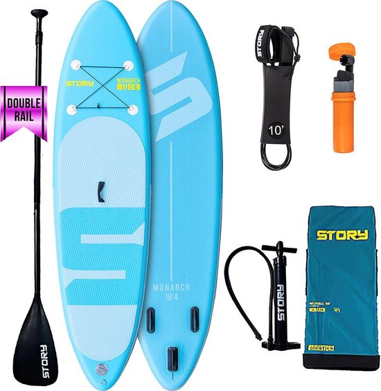 Story Monarch opblaasbare SUP 315 Light-Blue