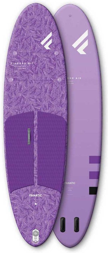 Fanatic Diamond Air Pocket 10´4´´ Opblaasbare Sup-plank Paars 314.9 cm / 83.8 cm
