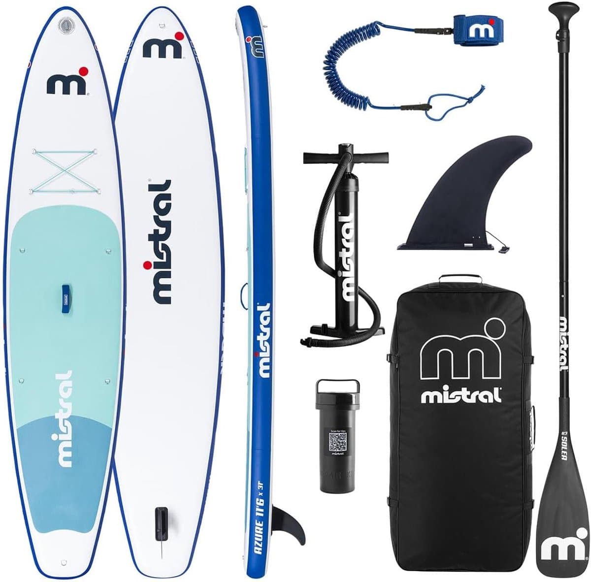 Opblaasbaar SUP 11'6 Familie/Touring Enkele, 11.5'