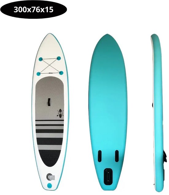Bovista Sup Board - Opblaasbaar - Supboard - Sup Boards - Paddle - Kayak - 300cm