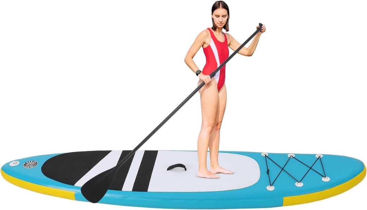 Opblaasbaar SUP Surfplank Watersport Suppen, 305×76 cm