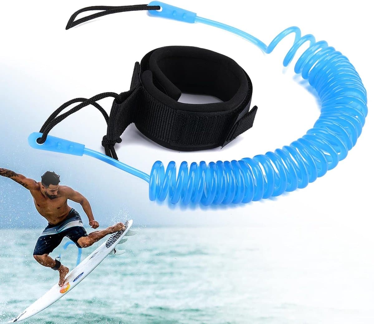 Surf Leash Line, SUP veiligheidsveters, touw voor surfplank, SUP