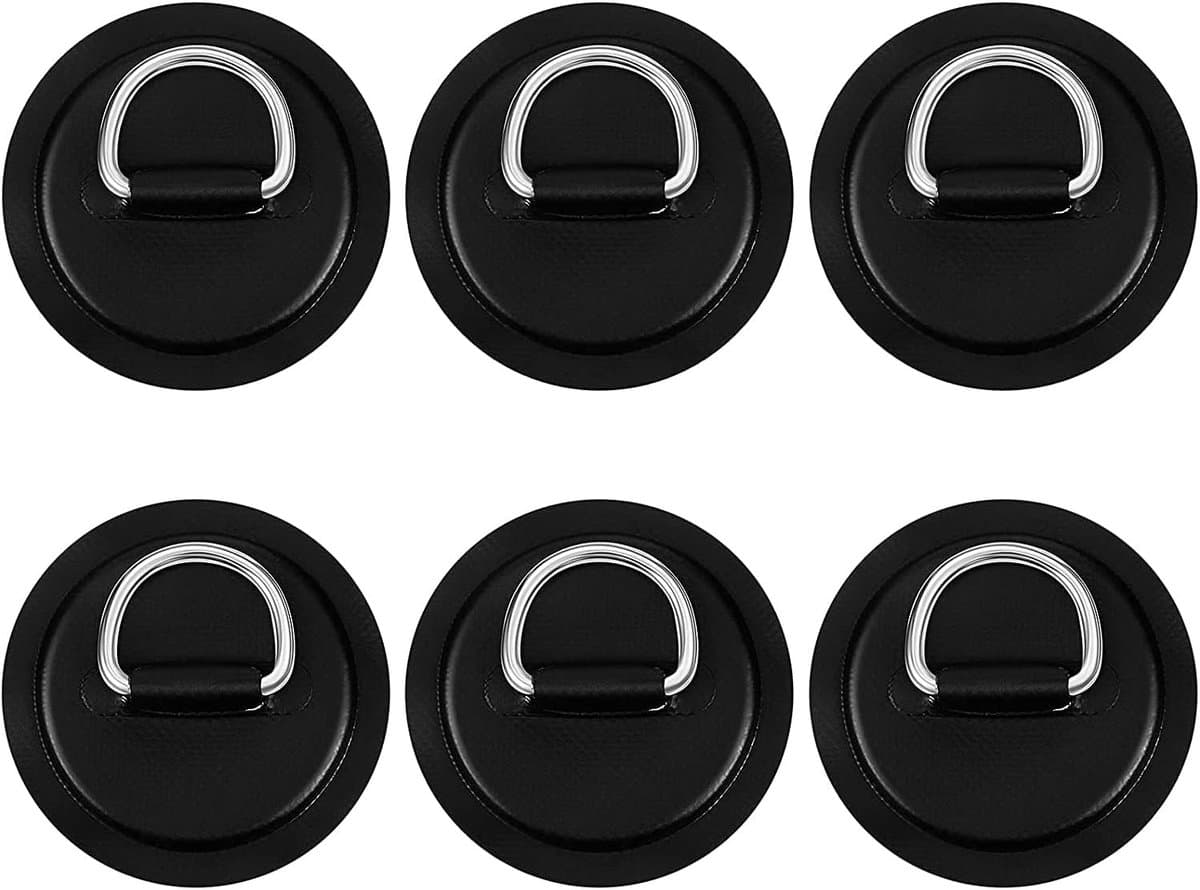 Paddle Patch Bungee Deck Rigging Kit met 6 D Ringen en Elastische