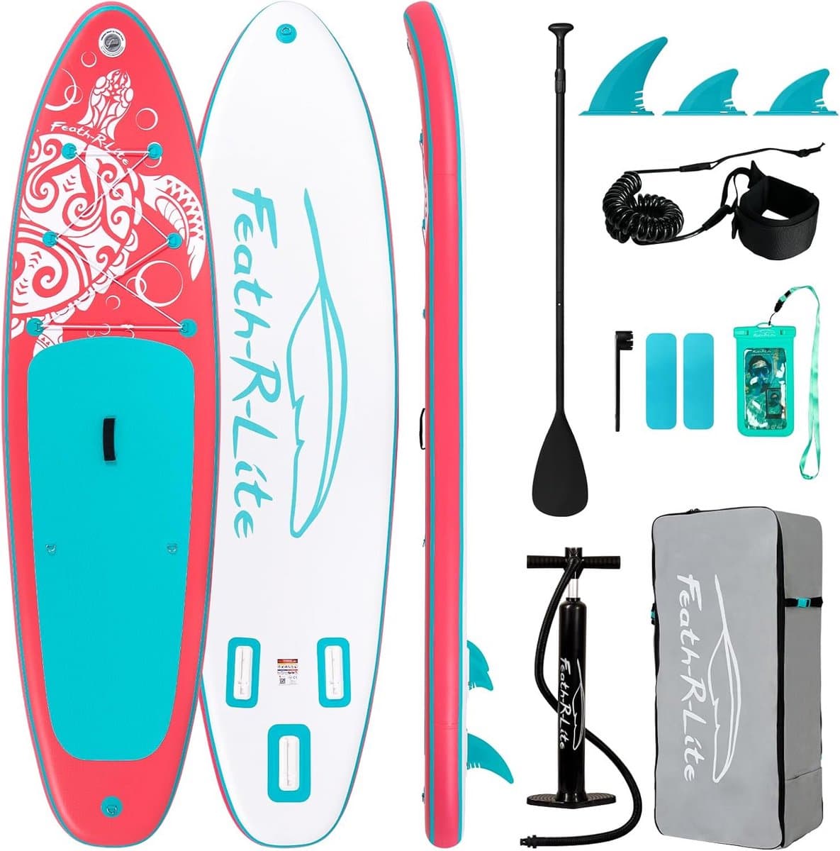 Opblaasbaar Stand Up (SUP) Set Compleet Inclusief Peddel & Pomp