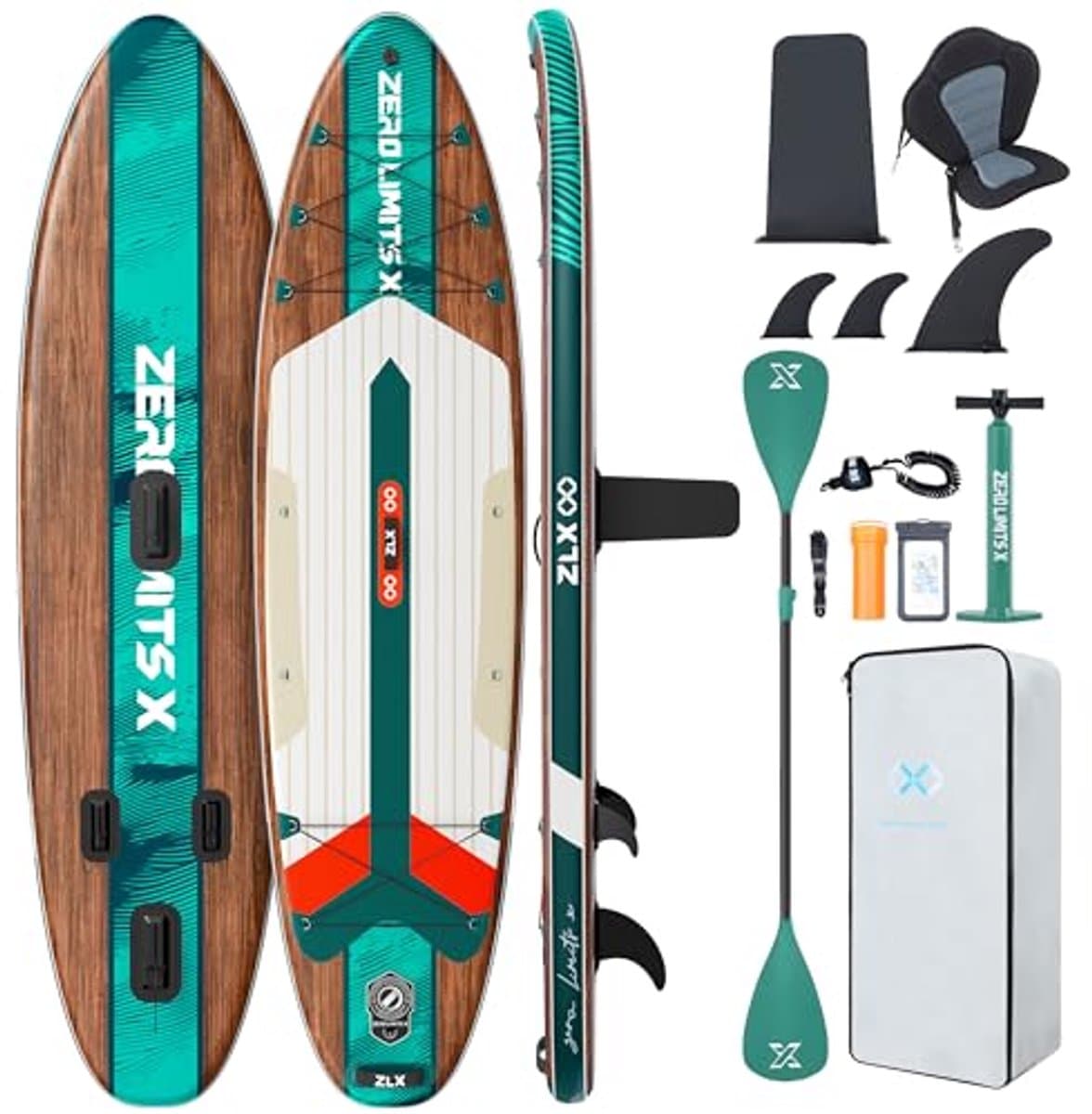 Opblaasbaar SUP board met zitting Stabiel en, 320 cm
