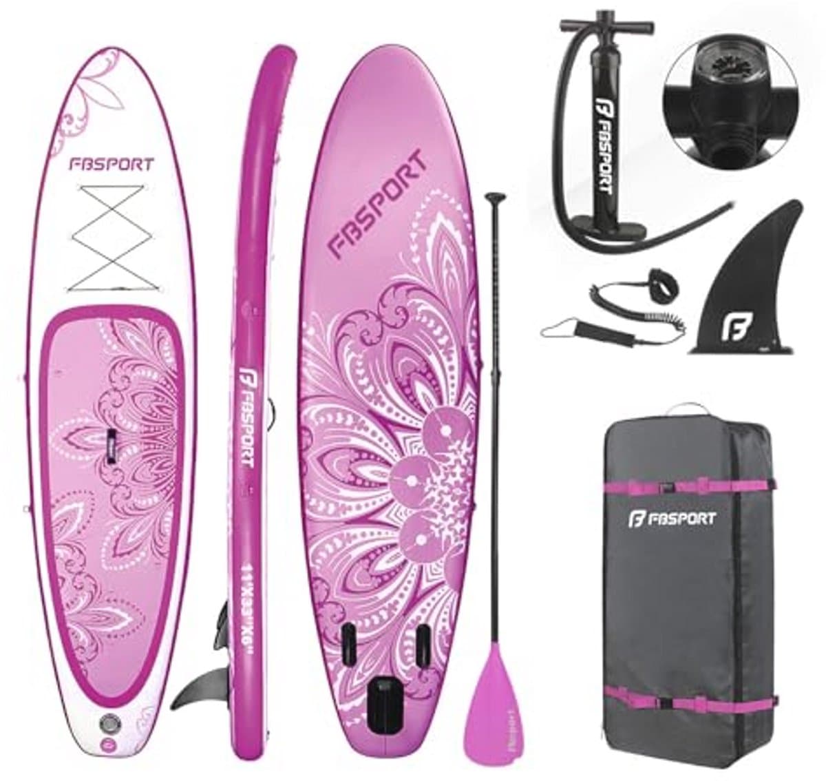 Opblaasbaar SUP board dik Stand