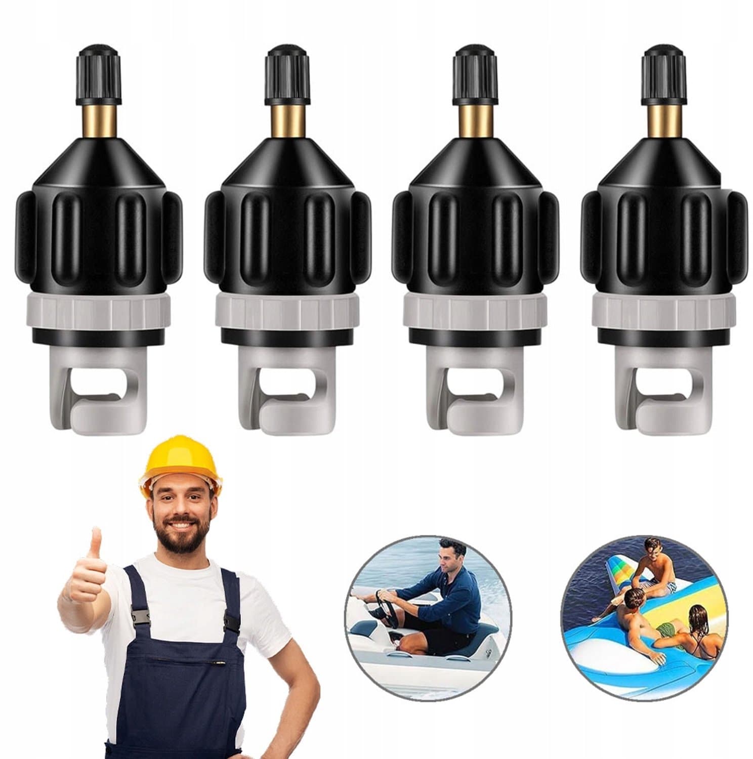 SUP Ventiel Adapter Luchtpomp Connector voor Watersporten