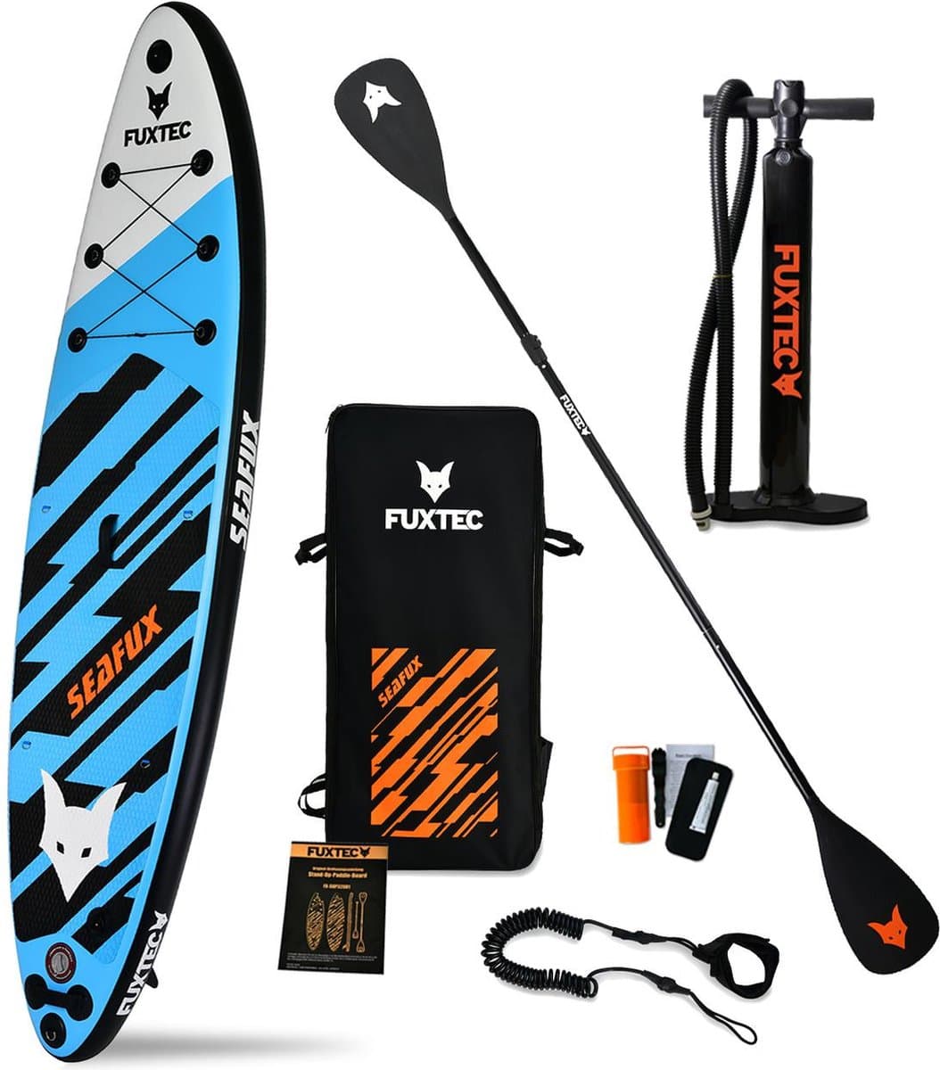 Fuxlife by Fuxtec SUP Fx SUP320D1 blauw Set, 320×81 cm, max 150 kg