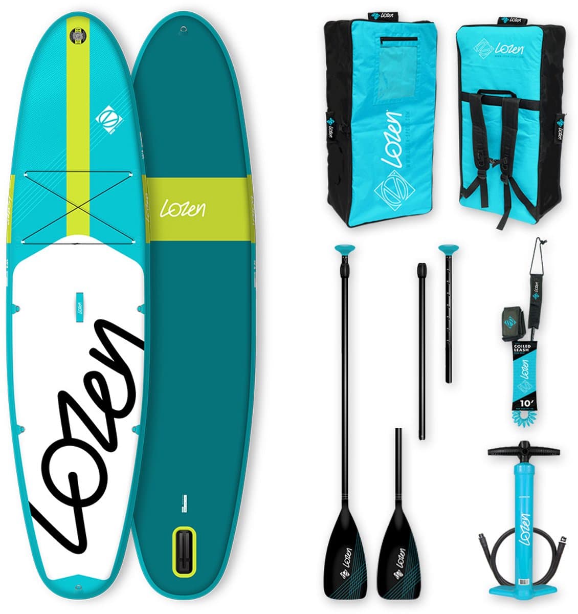 Lozen SUP allround touring 10.7 x 32 x 6, max 135 kg