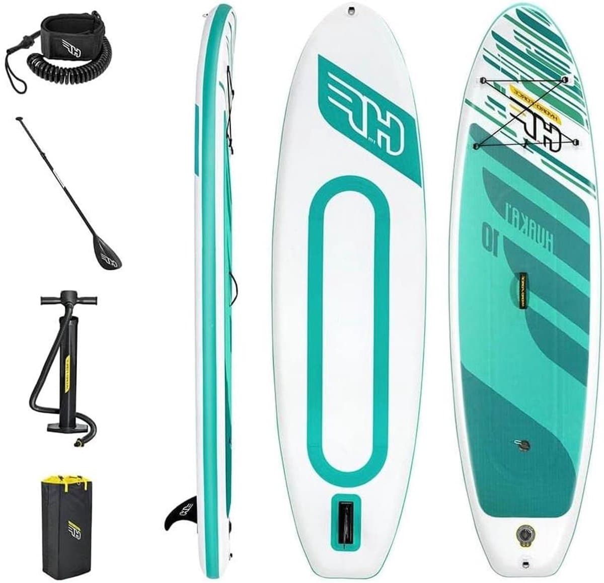 Opblaasbaar SUP Peddelboard Set Wateravontuur, 305×84 cm