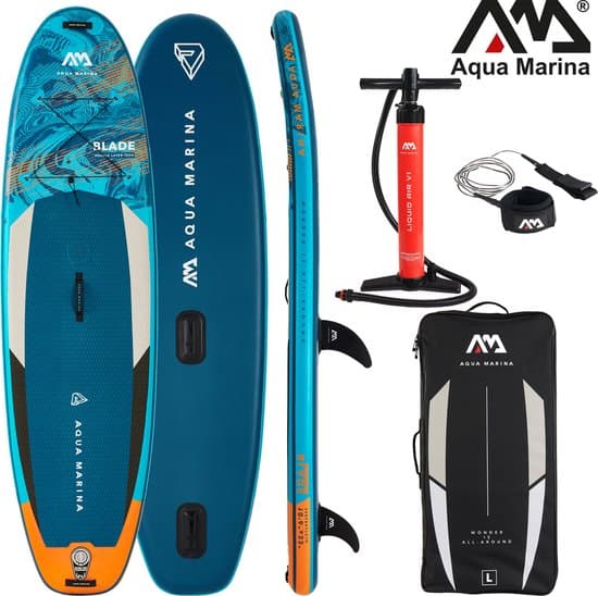 Aqua Marina Blade Windsurf Opblaasbaar SUP Board Oranje - 330 cm