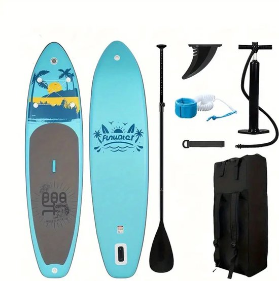 Bovista Sup Board - Opblaasbaar - Supboard - Sup Boards - Paddle - Kayak - Blauw - 335cm