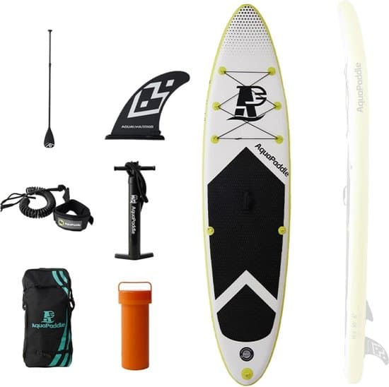 Nivard Sup Board - Opblaasbaar - Supboard - Sup Boards - Paddle - Kayak - 320cm Geel