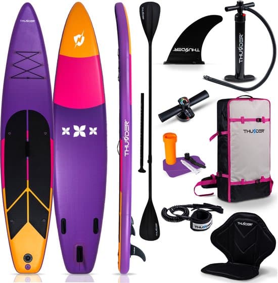 THUNDER® SHARPE SUP Board - Opblaasbaar - 365 cm - Complete Set