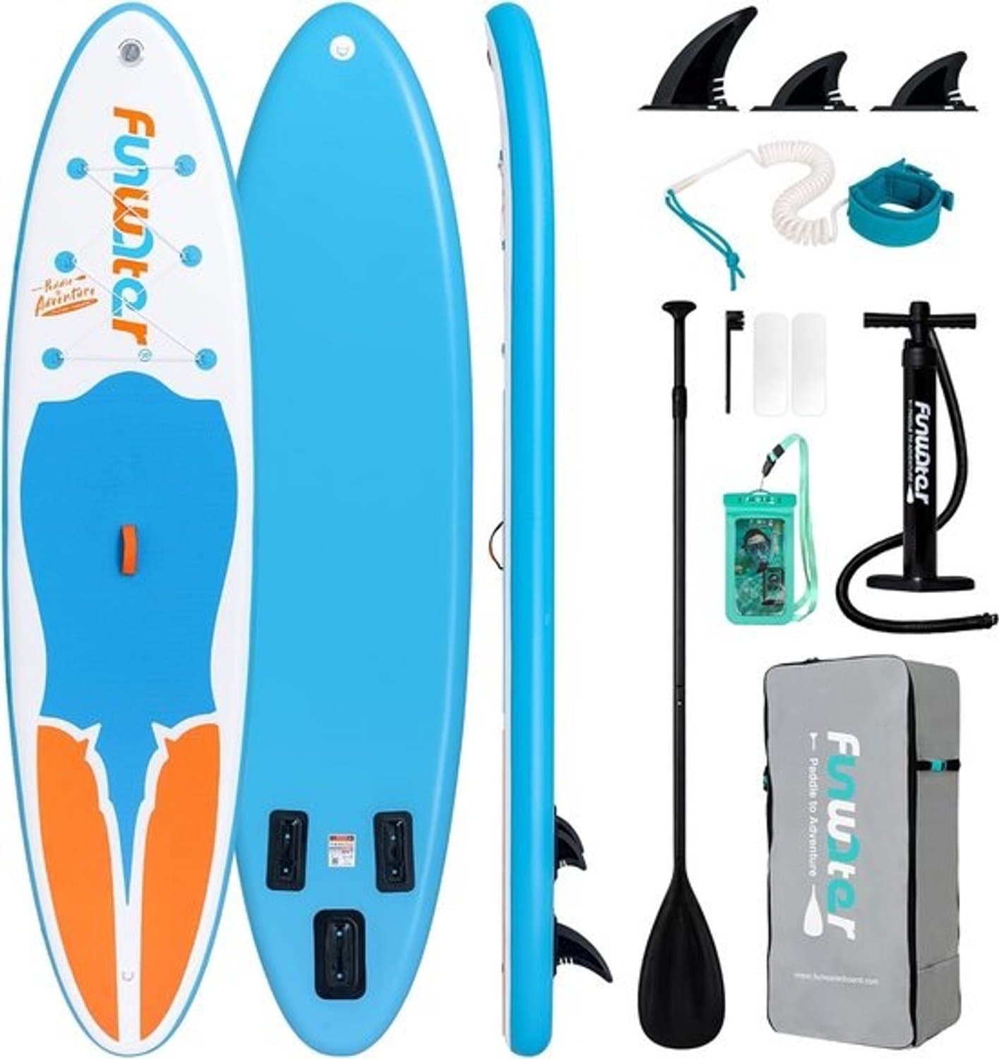 Opblaasbare SUP Compleet Surfplank Set
