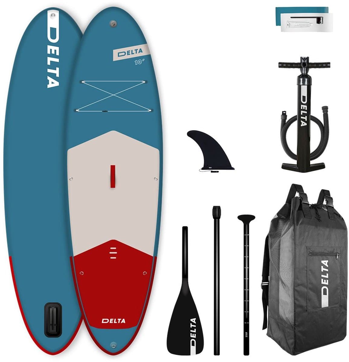 Delta stand up en kajak inch lichtgewicht allround, 10×32 cm