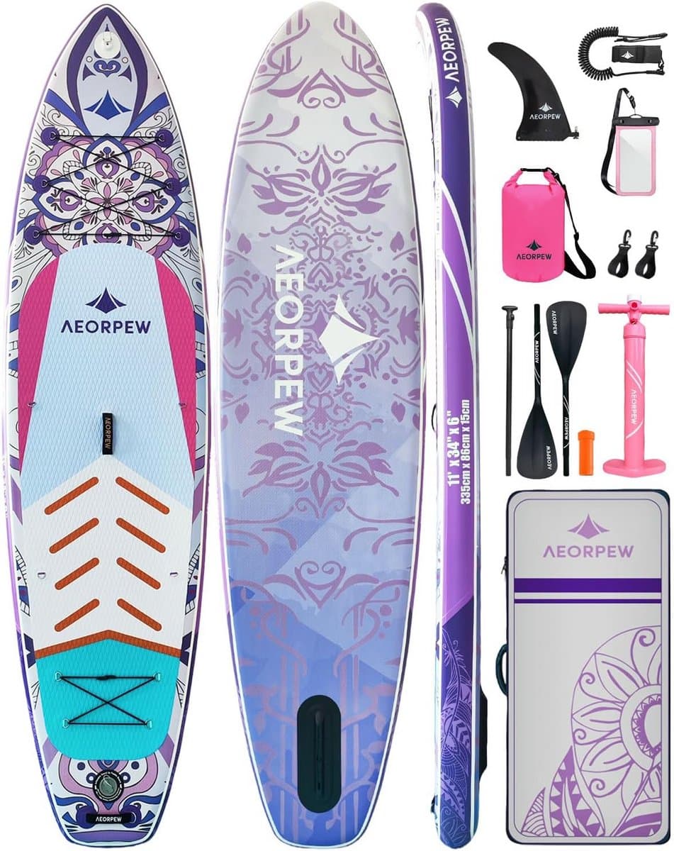 Onbekend 34 inch Breed Dames met Accessoireset Inclusief Rugzak en