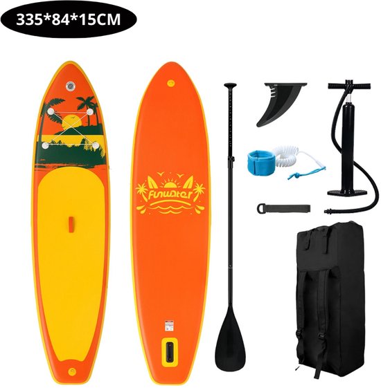 Livano Sup Board - Opblaasbaar - Supboard - Sup Boards - Paddle - Kayak - Inclusief Accessoires - 335cm