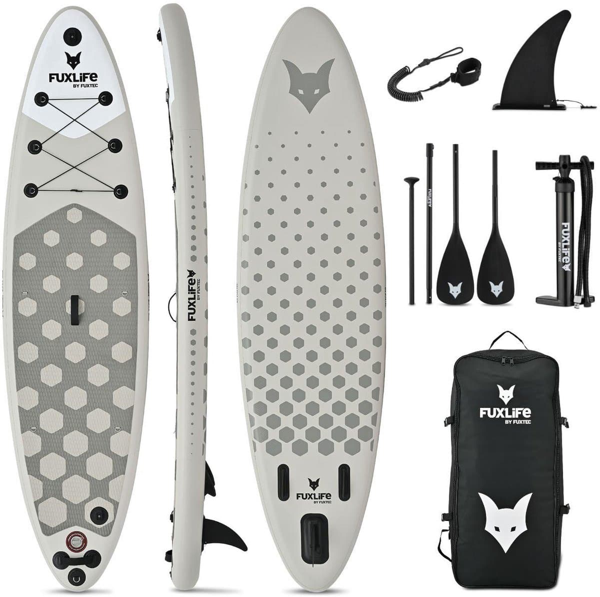 Fuxlife by Fuxtec SUP Fx SUP320D1 grijs 150 kg, max 150 kg