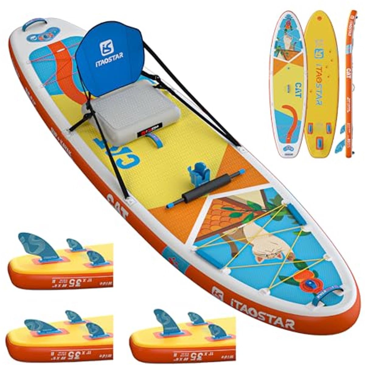 Opblaasbaar / Premium SUP accessoires voor Stabiliteit en Balans