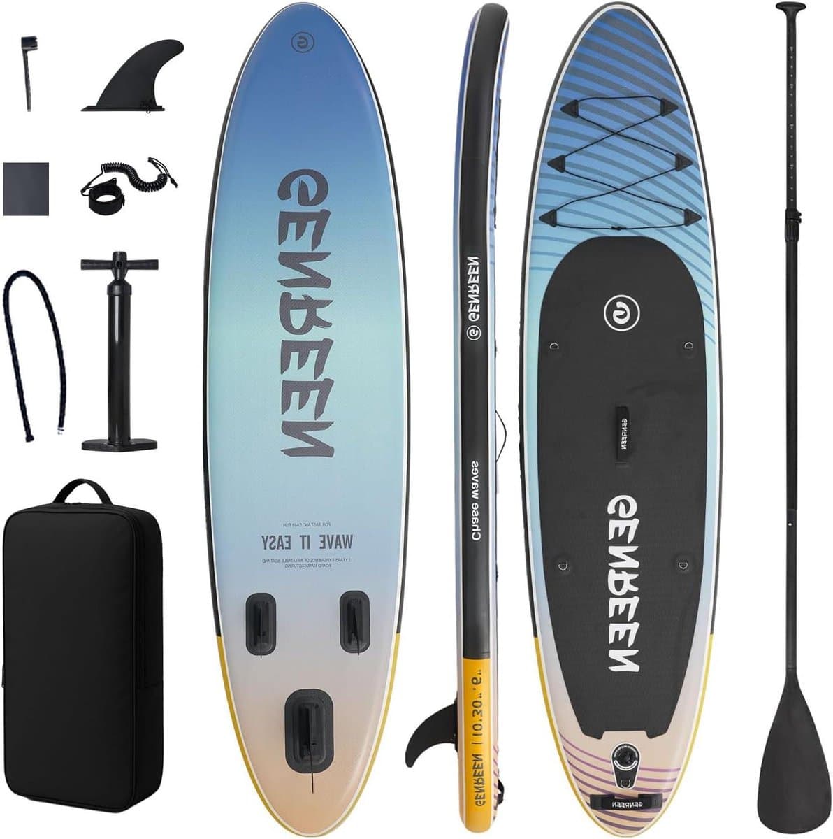 Opblaasbaar Stand Up SUP Watersport Avontuur Ultra Stabiel Breed
