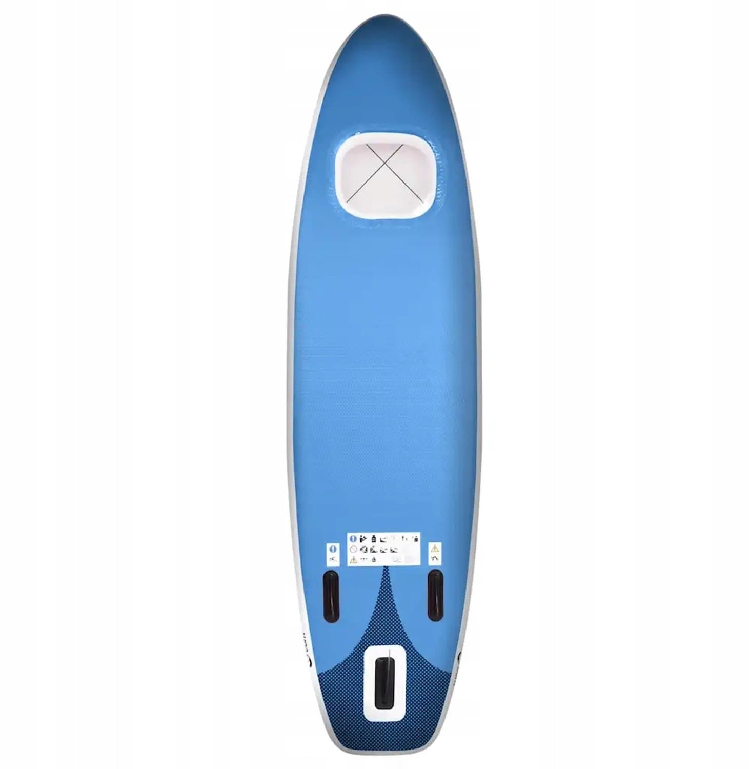 SUP Zeeblauw, 360×81 cm