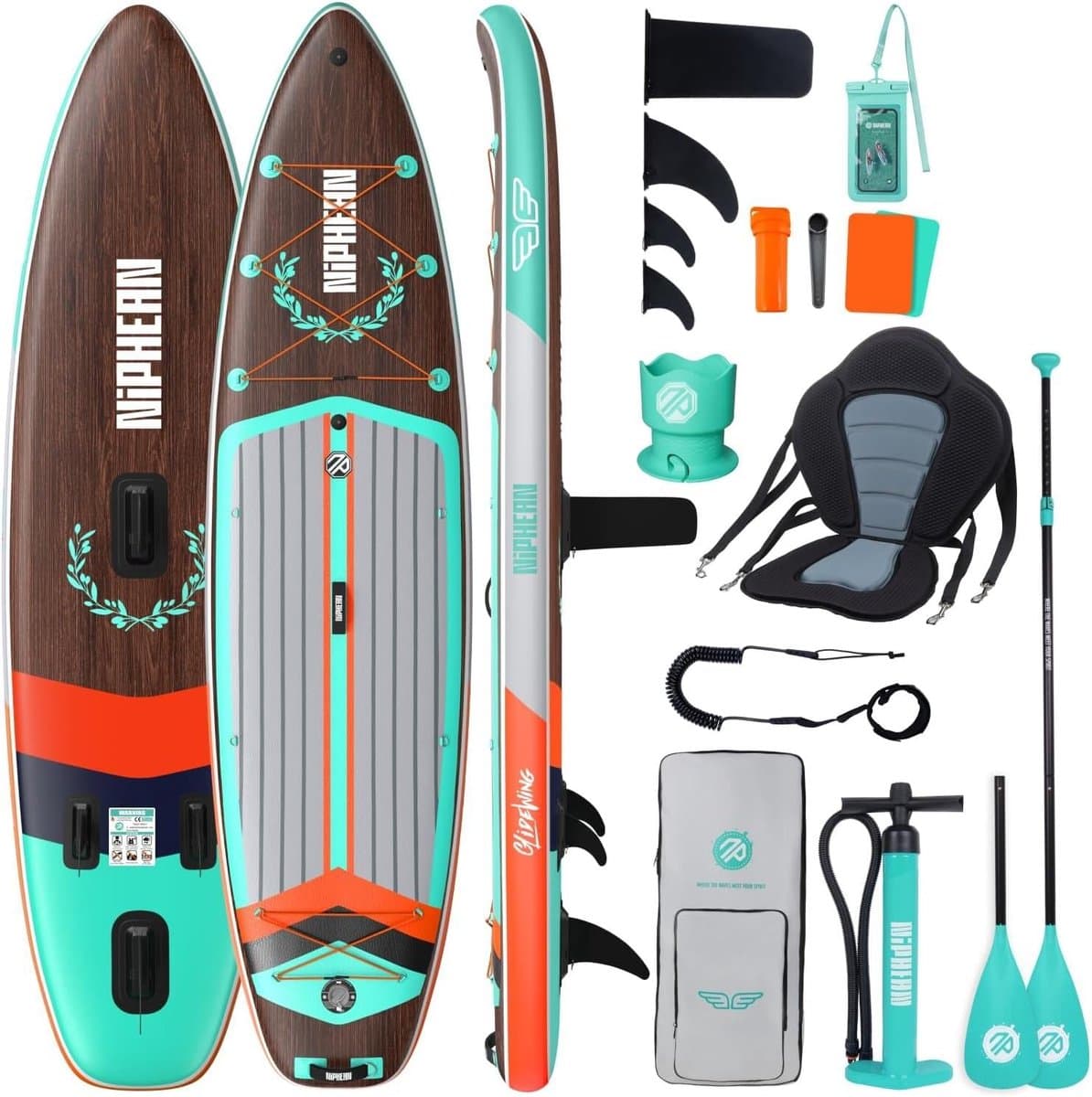Stand Watersport Avontuur Gezins Geschikt Lengte, 335 cm