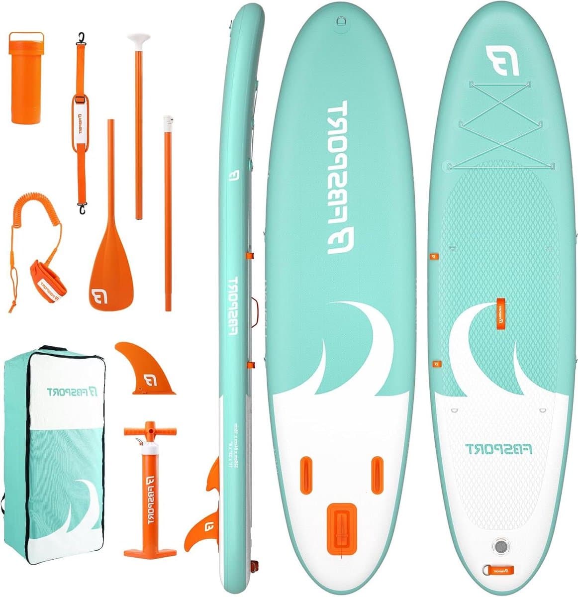 Opblaasbaar Watersport Plezier Stabiele 6" Dikke, 10.5'