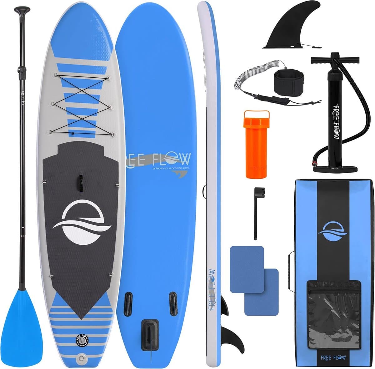Opblaasbaar Stand Up (SUP) Antislip Board voor Volwassenen en Jeugd