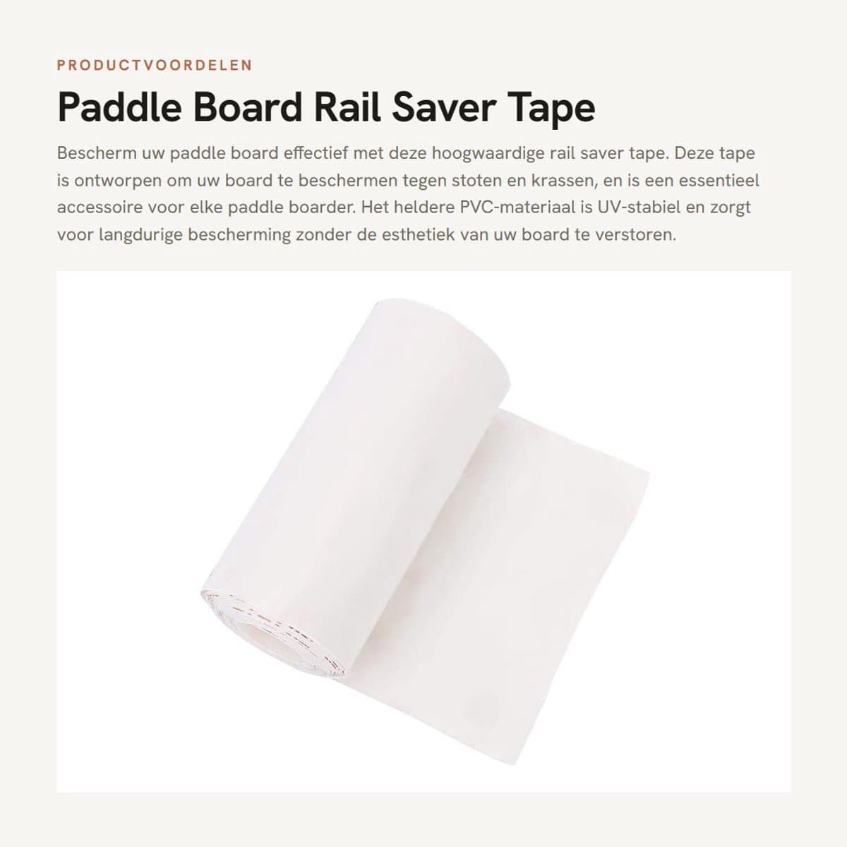 Dailygoods Tape Duurzame PVC Plakband