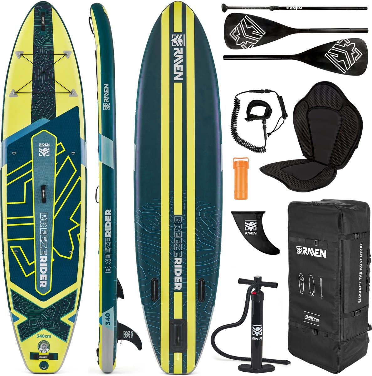 Raven BreezeRider SUP, 340 cm