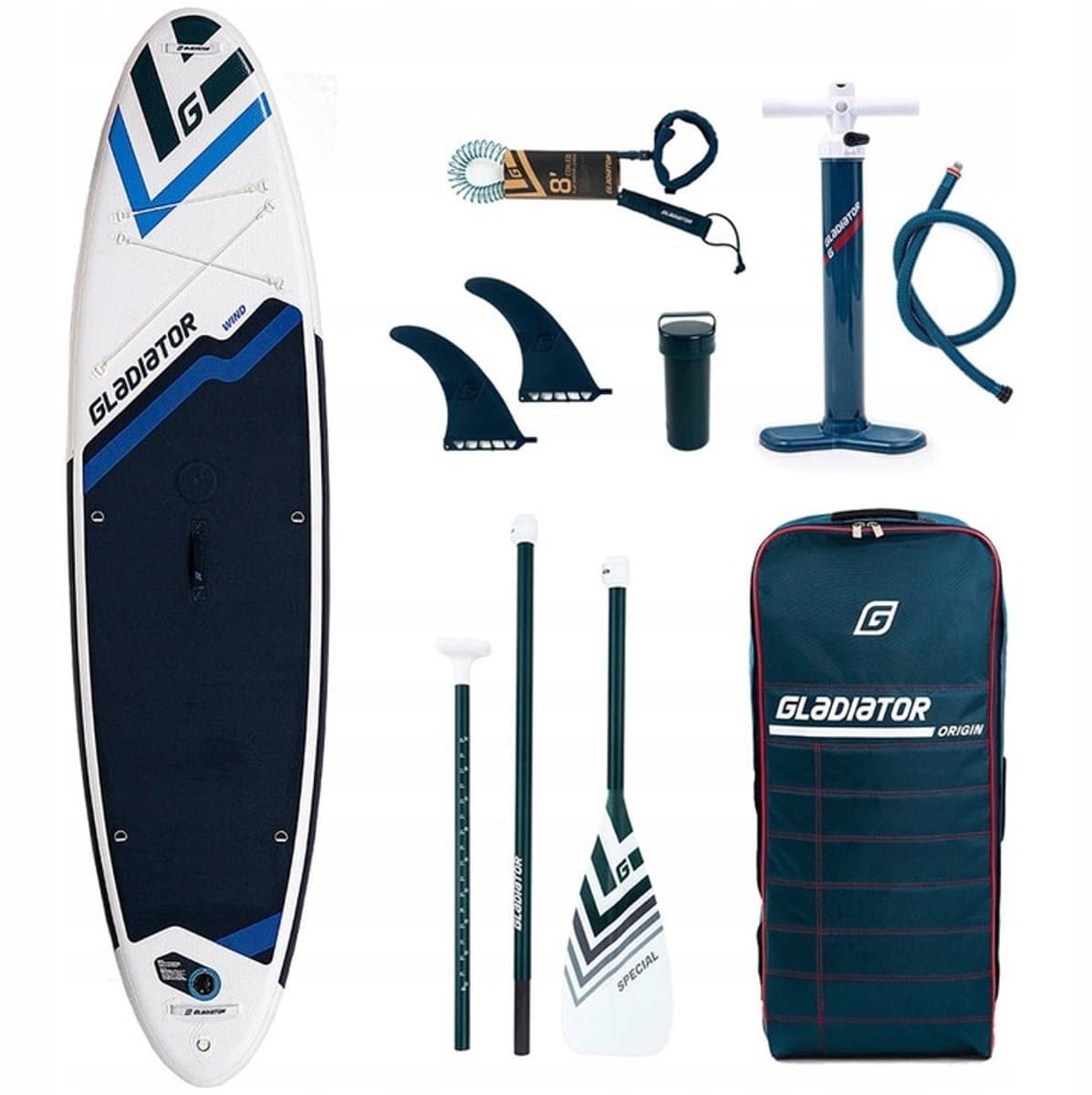 Gladiator Origin Pro 10'7" Ws WindSUP board, 10.6'