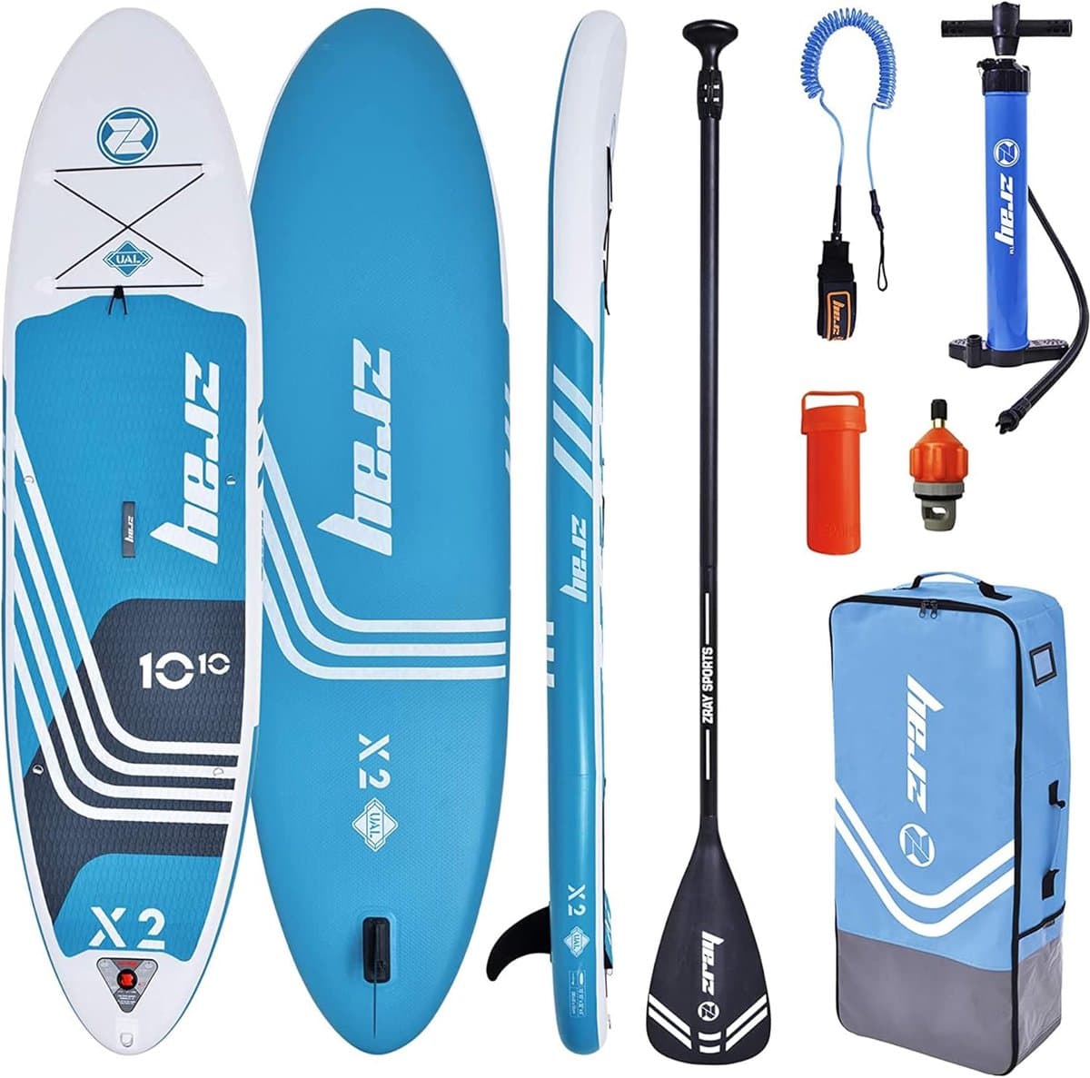 Opblaasbaar Watersport Plezier Dropstitch, 330×81 cm
