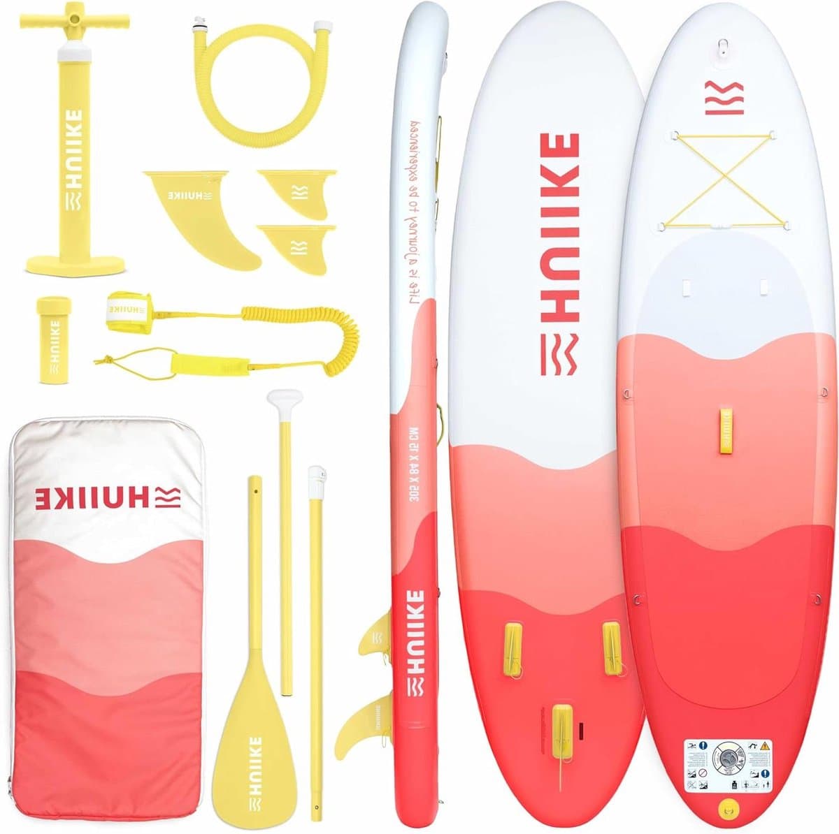 Opblaasbaar SUP Peddelsurf Set Watersport Avontuur, 305×84 cm