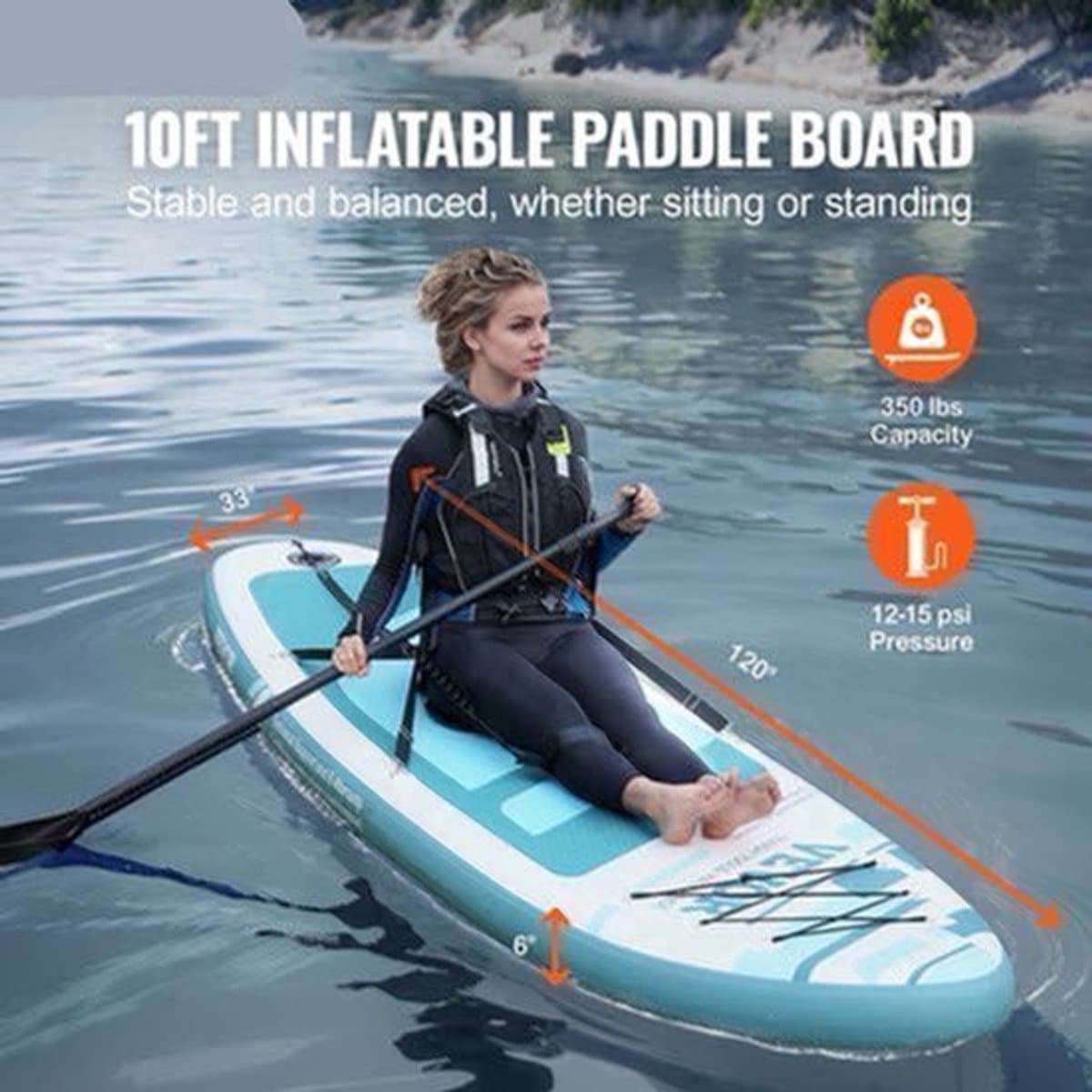 SUP Kajak 10ftx33x6Inch
