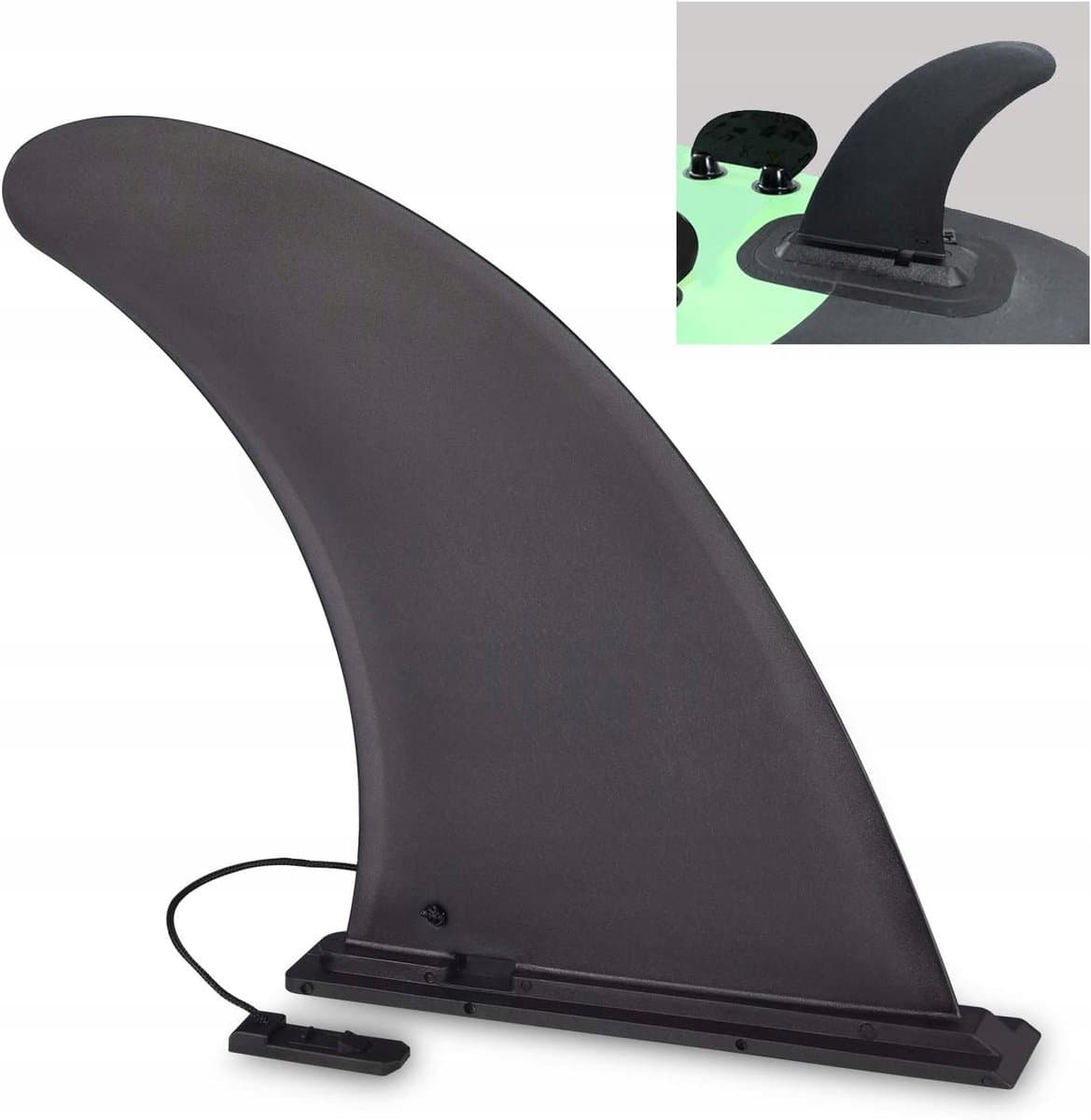 SUP Surfplank Vin Wit Reserve Afneembare Spoiler
