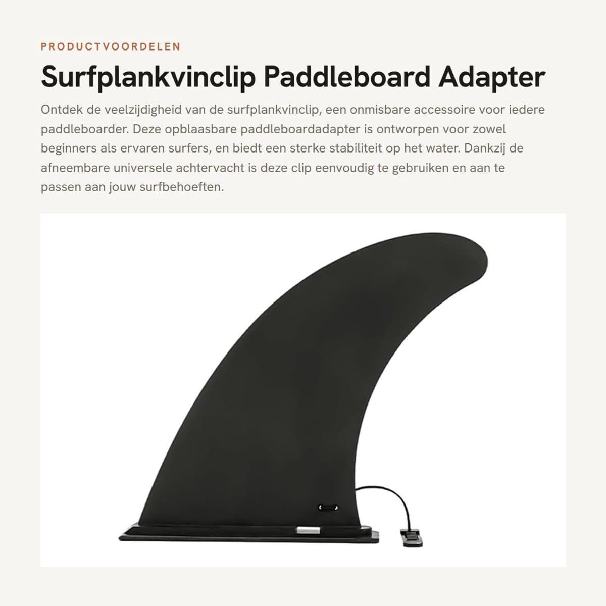 Solidchoice Surfplankvinclip Adapter